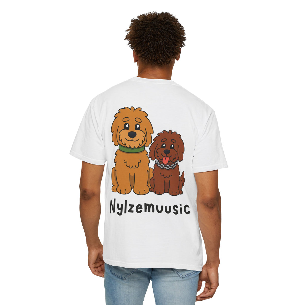 Nylzemuusic "Best Friends" T-Shirt (Archie & Max) White