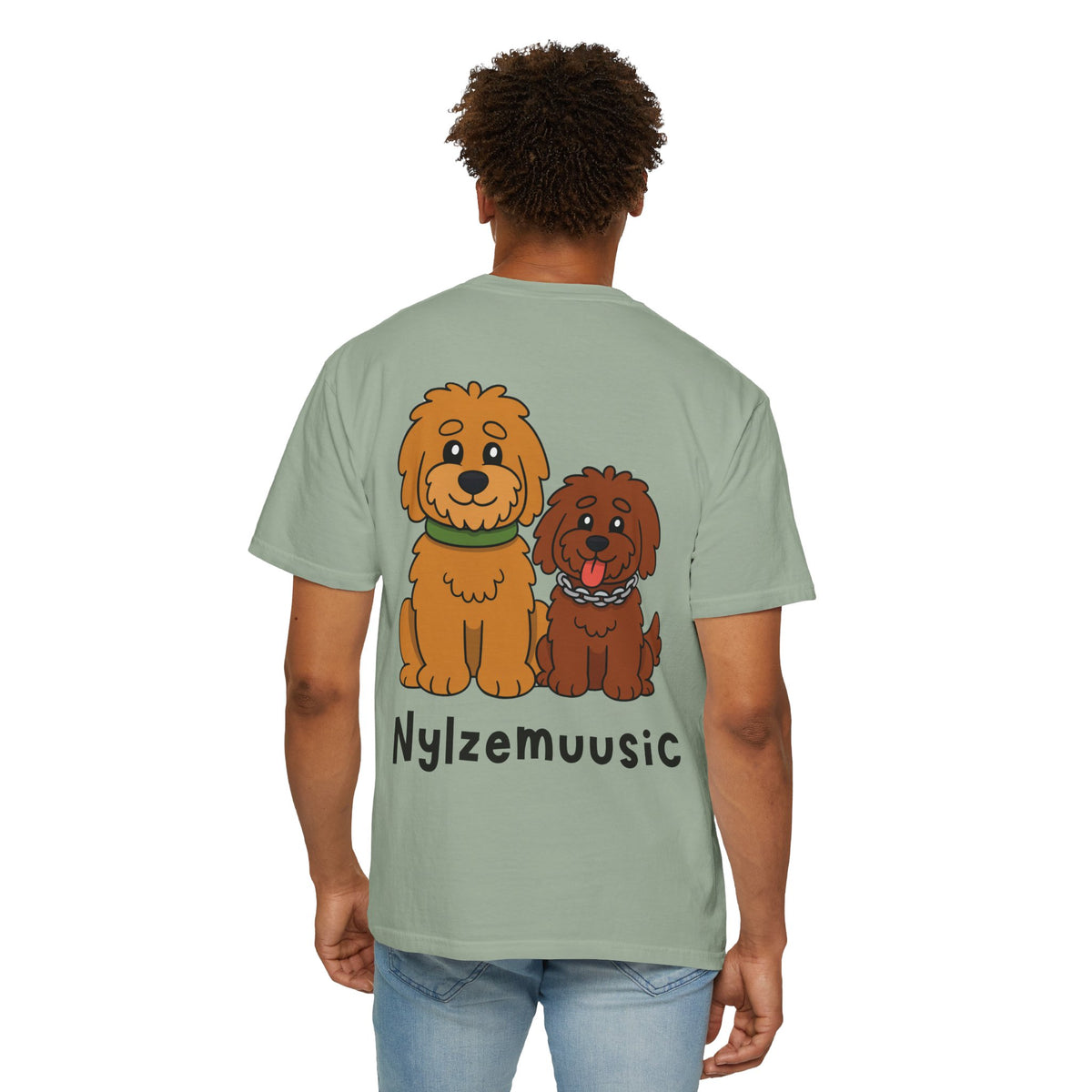 Nylzemuusic "Best Friends" T-Shirt (Archie & Max) White