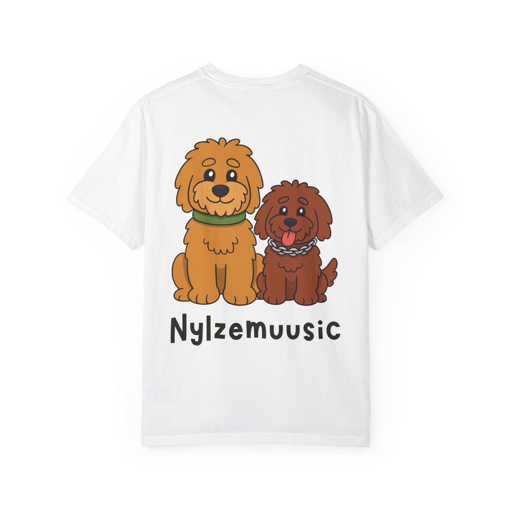 Nylzemuusic "Best Friends" T-Shirt (Archie & Max) White