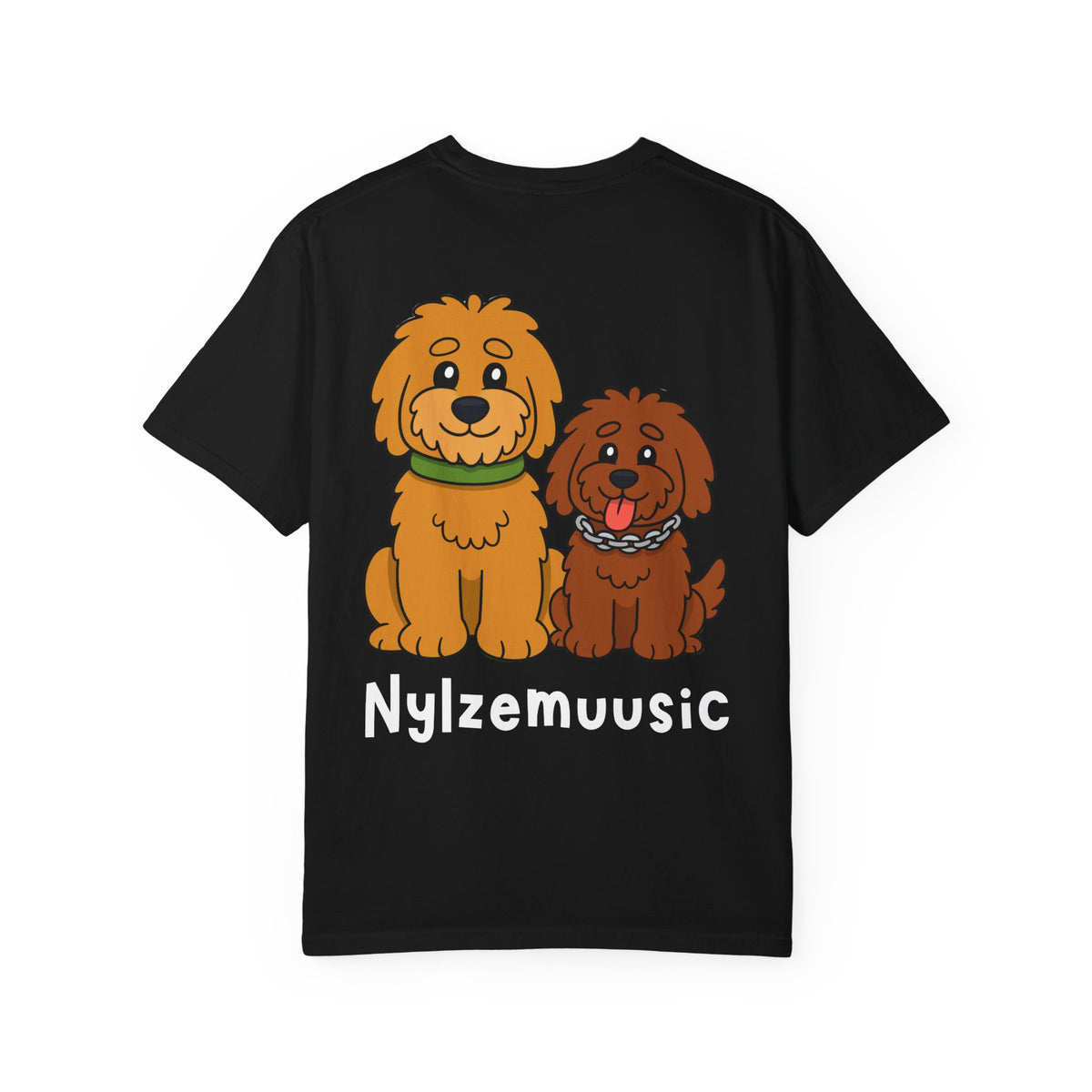 Nylzemuusic "Best Friends" T-Shirt (Archie & Max) Black