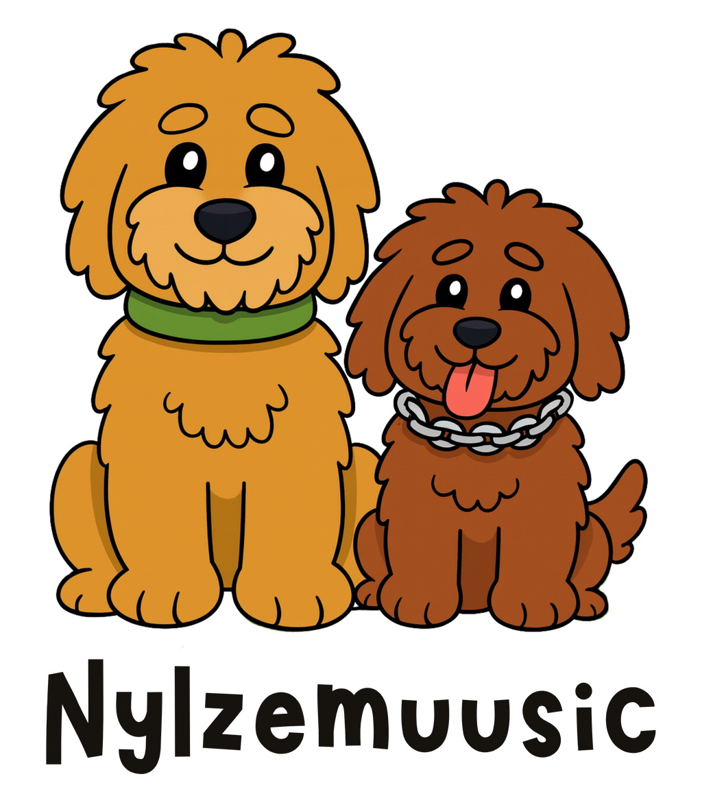 Nylzemuusic "Best Friends" T-Shirt (Archie & Max) Black
